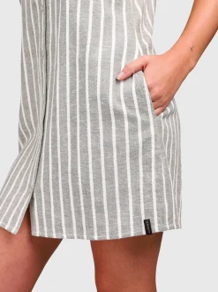 Pixey-Stripe Dames Jurk | Snow