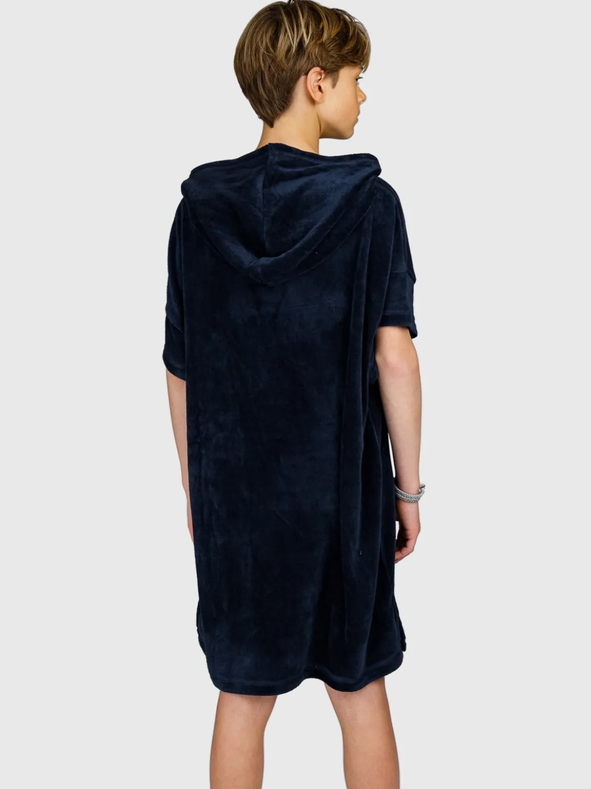 Ponchettoy Jongens Poncho | Indigo Blue