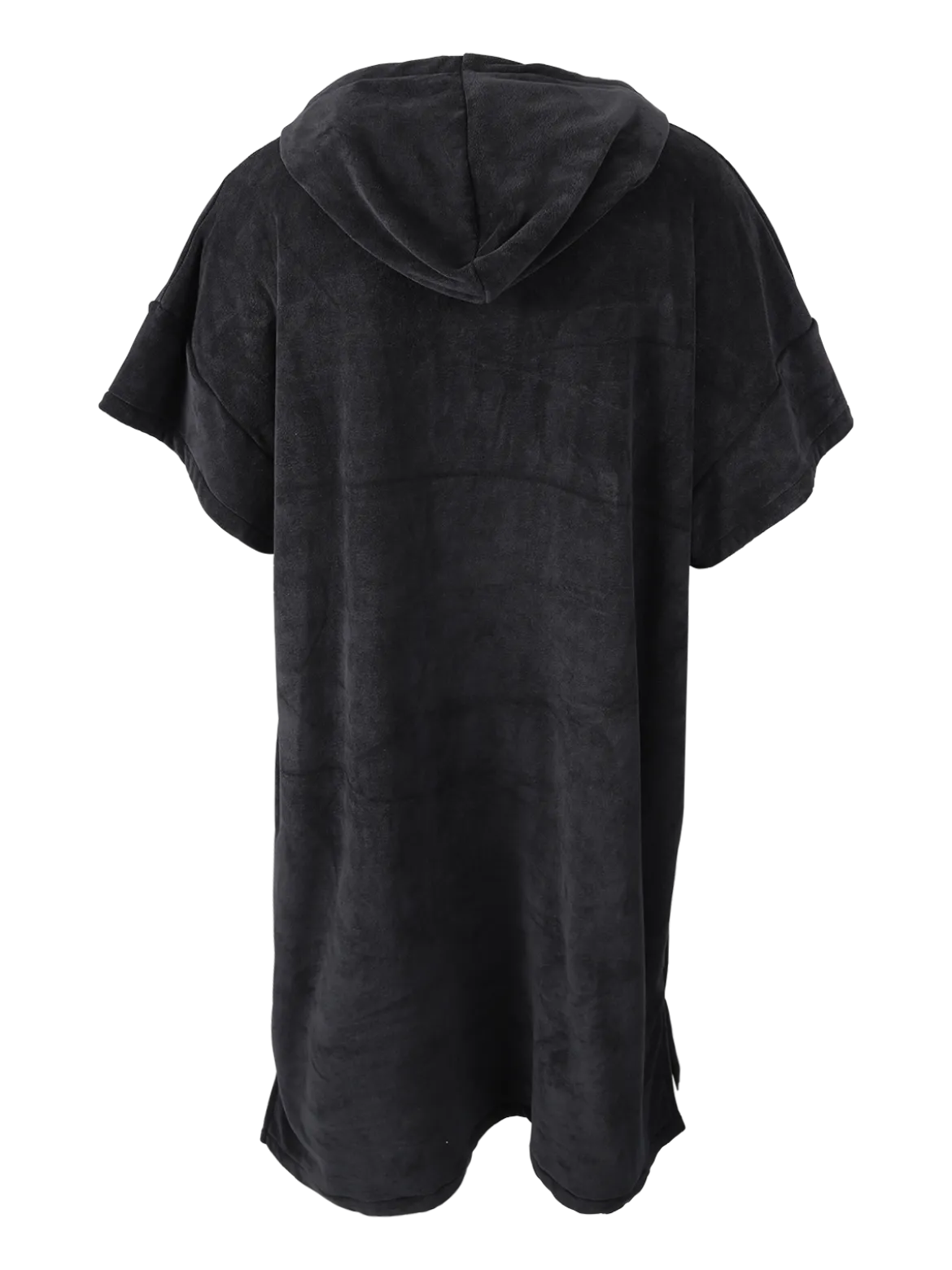 Poncho-Solid Poncho | Black
