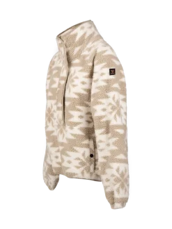 Powchou-Print Dames Fleece | Polar Fungi