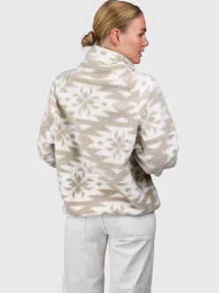 Powchou-Print Dames Fleece | Polar Fungi