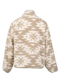 Powchou-Print Dames Fleece | Polar Fungi