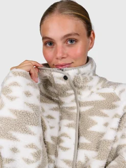 Powchou-Print Dames Fleece | Polar Fungi