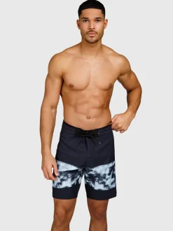 Quinn Heren Boardshorts | Pirate Black