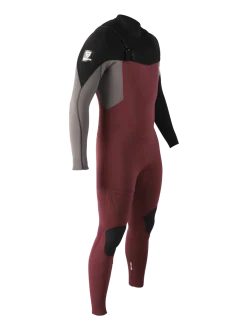 Radiance Fullsuit 5/3 mm Heren Wetsuit | Rood