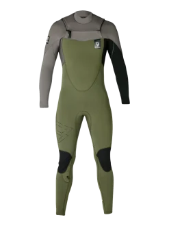 Radiance Fullsuit 4/3mm Heren Wetsuit | Groen