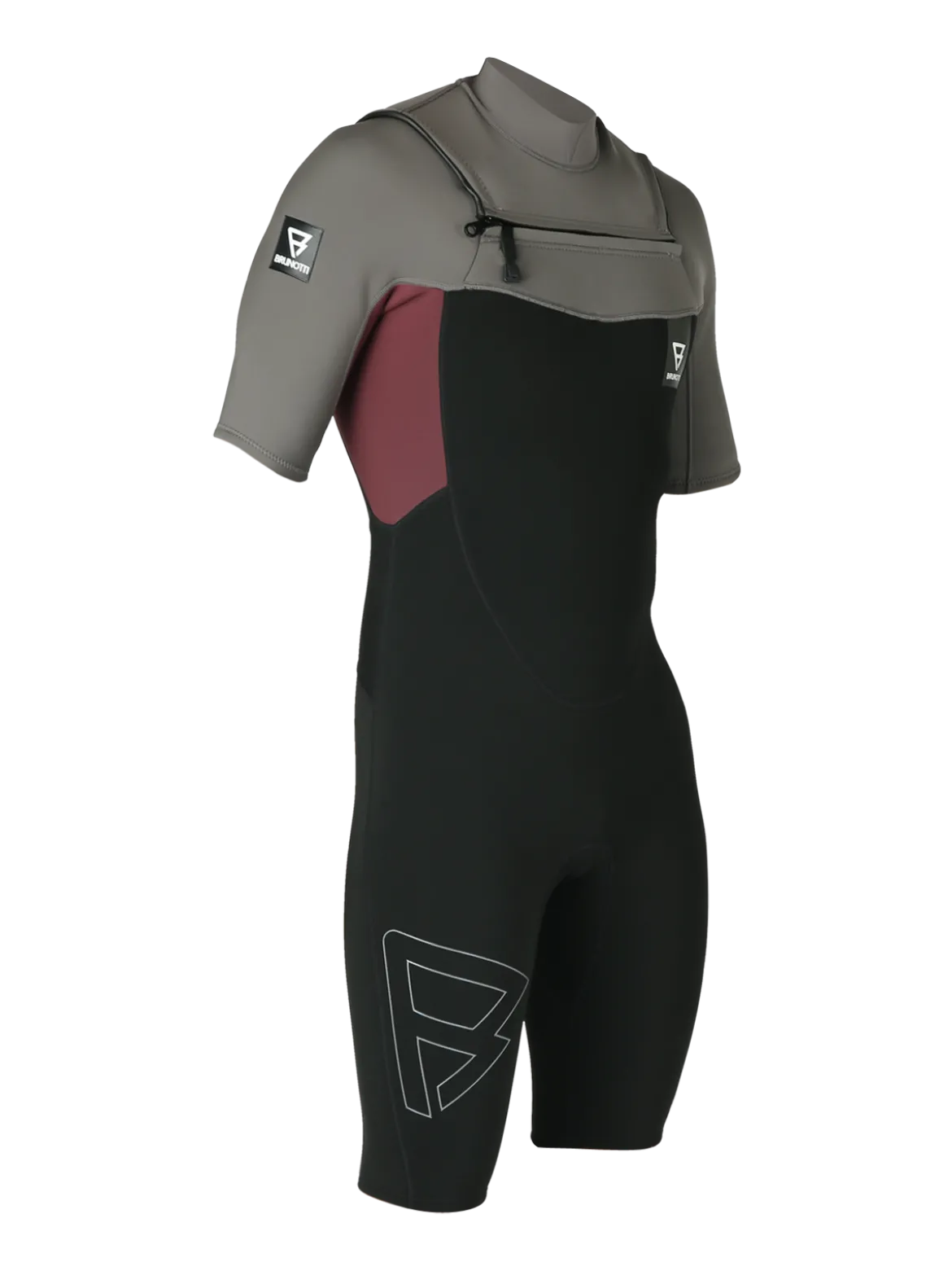 Radiance Shorty 2/2mm Heren Wetsuit | Grijs