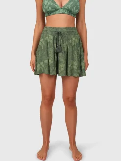 Raine-Leaf Dames Skort | Juniper