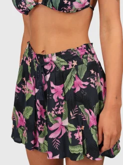 Raine-Tropicana Dames Skort | Indigo Blue