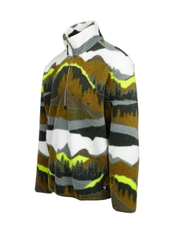 Reggio Men Urban Fleece | Dusky Green
