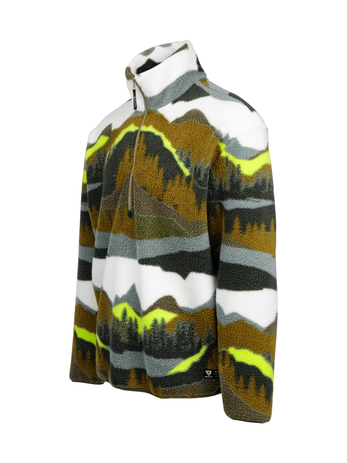 Reggio Men Urban Fleece | Dusky Green
