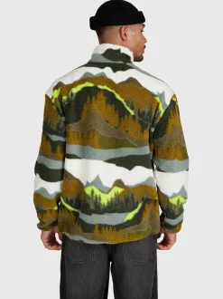 Reggio Men Urban Fleece | Dusky Green