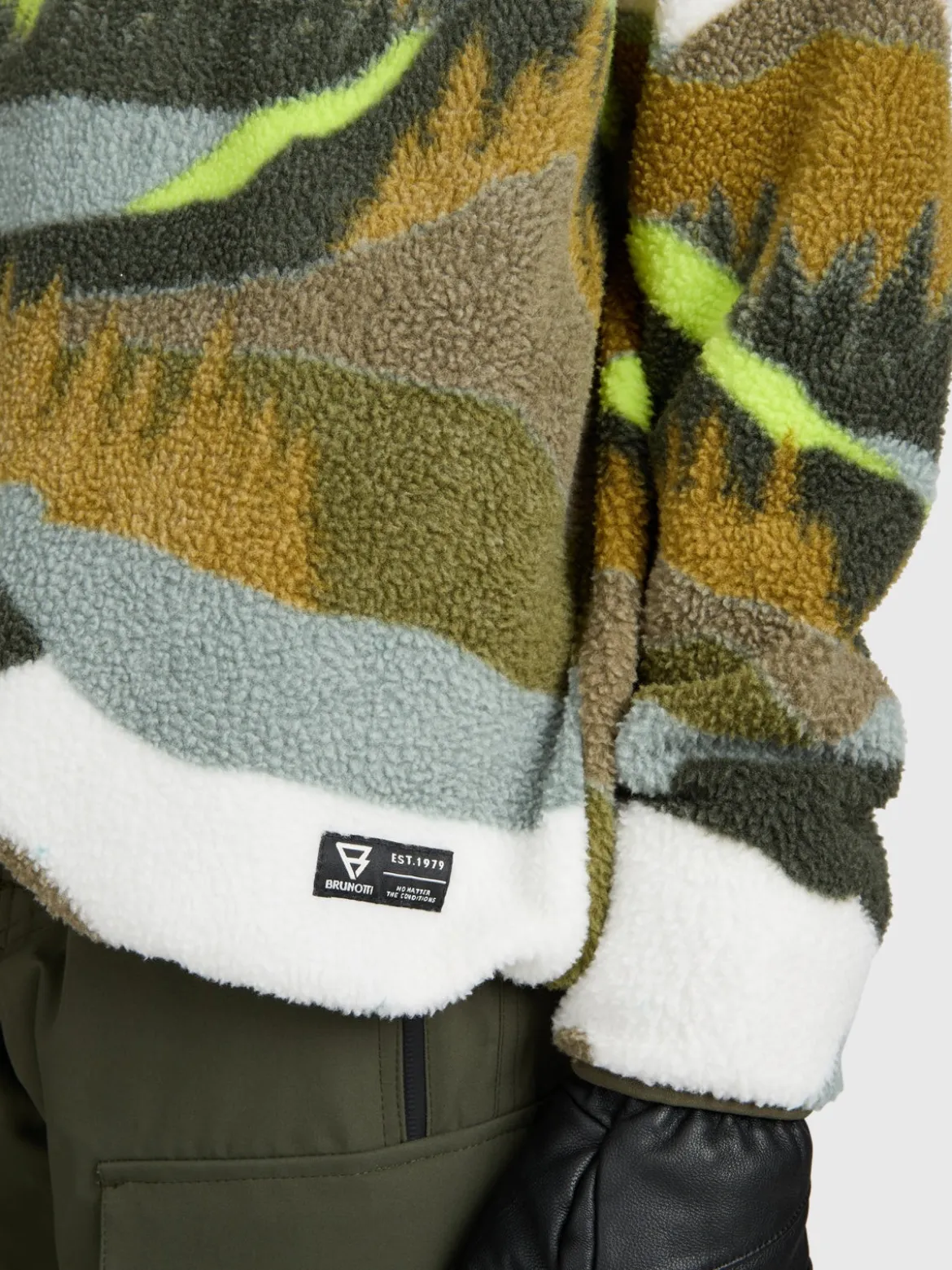 Reggios Boys Urban Fleece | Dusky Green