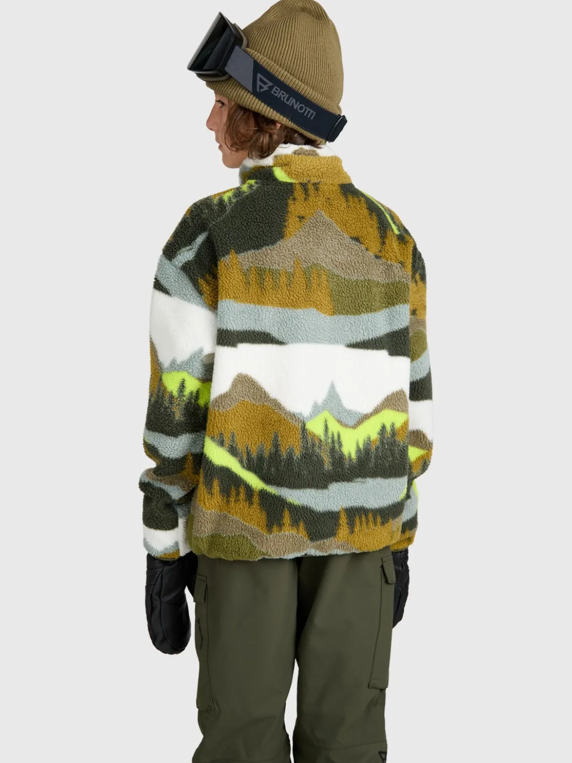 Reggios Boys Urban Fleece | Dusky Green