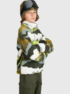 Reggios Boys Urban Fleece | Dusky Green