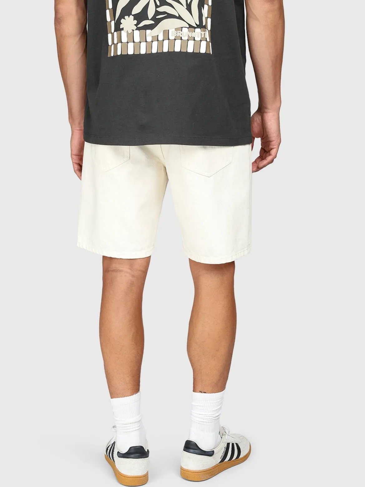 Relaxtime Heren Denim Shorts | Canvas