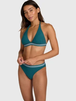 Relay-Rib Dames Bikini Bottom | Mediterranea