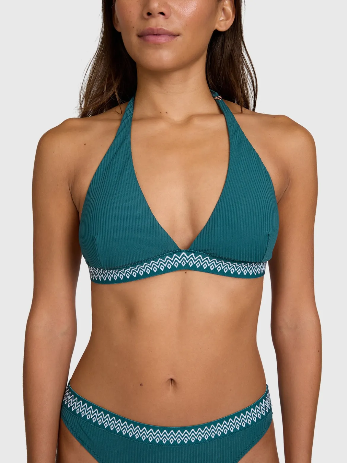 Relay-Rib Dames Bikini Top | Mediterranea