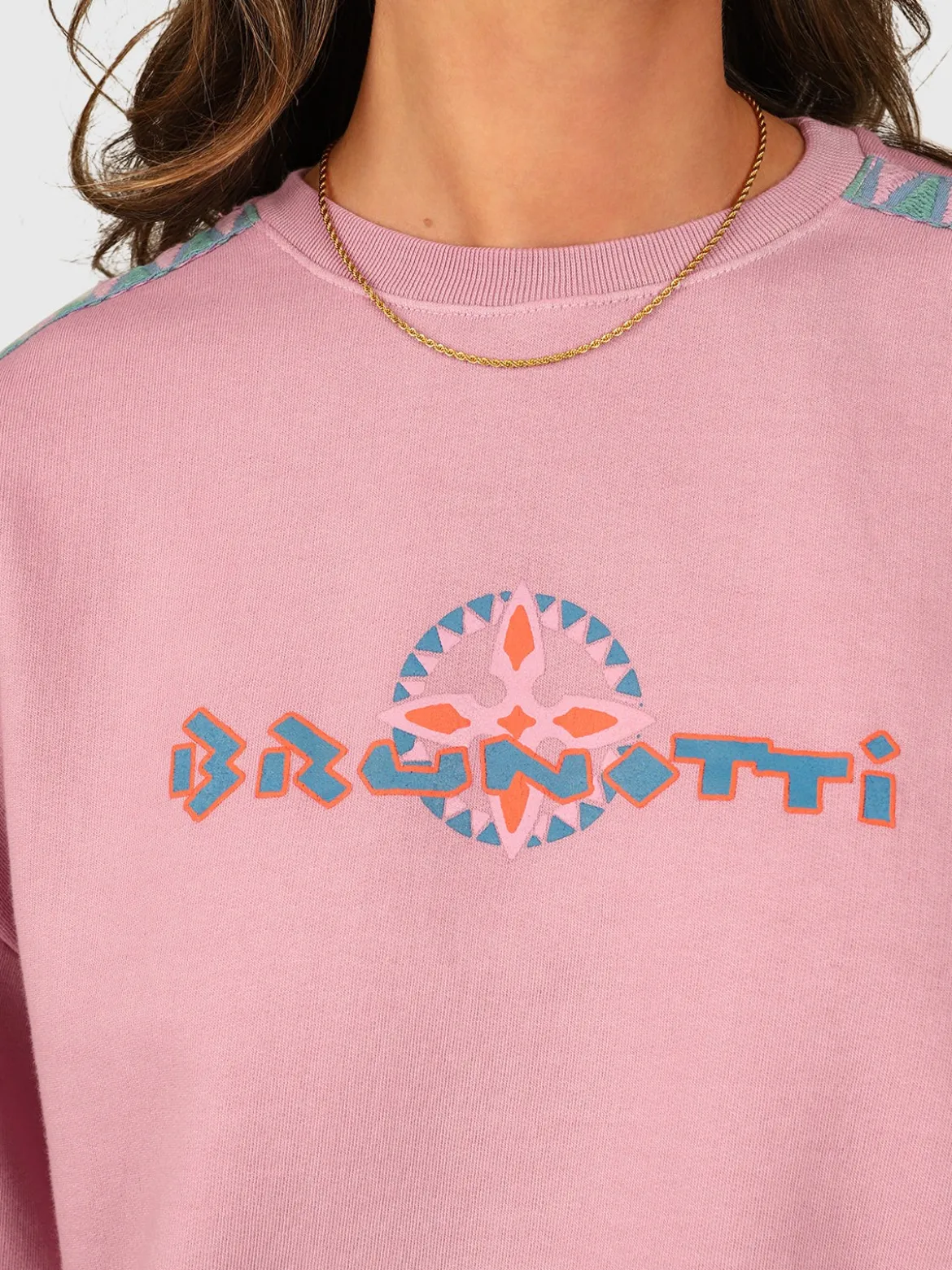 ReWind Dames Sweater | Mauve Mist
