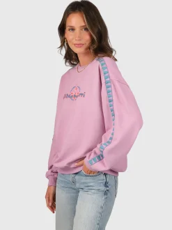 ReWind Dames Sweater | Mauve Mist