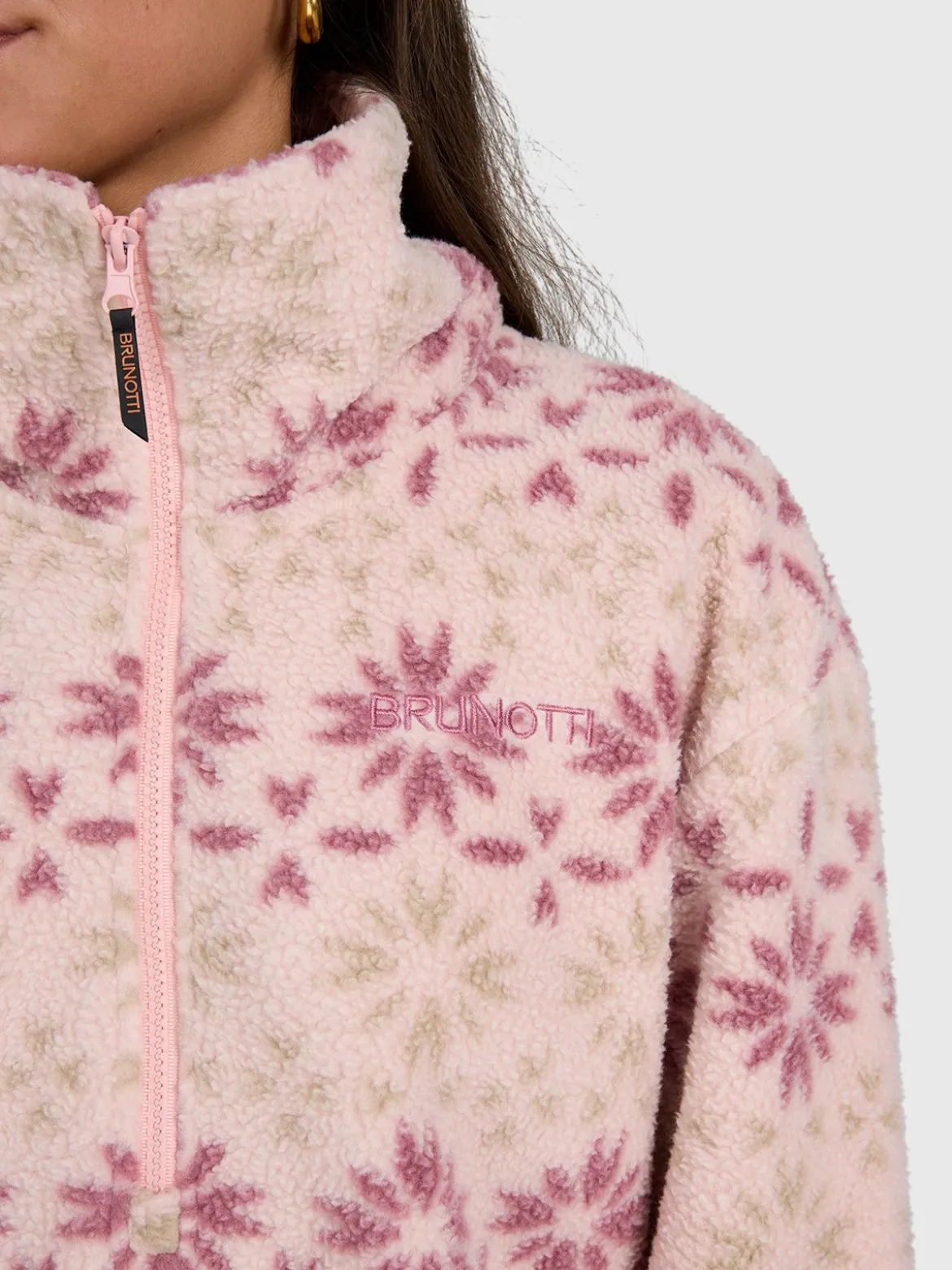 Rezan Women Urban Fleece | Sepia Rose