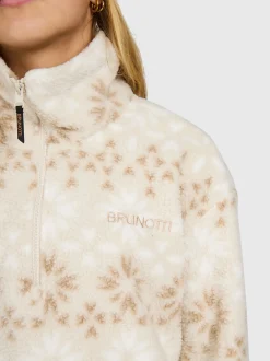Rezany-Print Girls Snow Fleece | Moonbeam