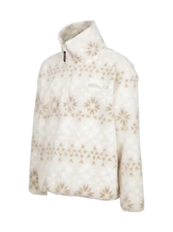 Rezany-Print Girls Snow Fleece | Moonbeam