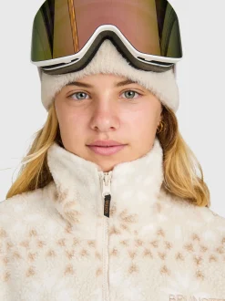 Rezany-Print Girls Snow Fleece | Moonbeam
