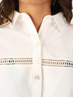 Riley Damen Blouse | Cream