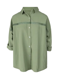 Riley Dames Blouse | Eucalyptus