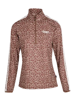 Rodia-Print Women Snow Fleece | Mustang
