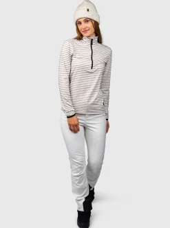 Rodika-Print Dames Fleece | Awning Stripe Fungi