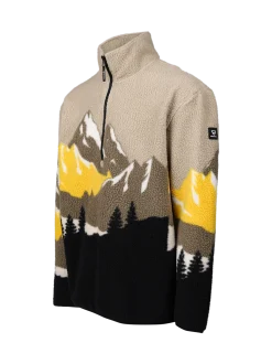 Rodrigo-Print Heren Fleece