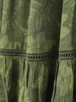 Romya-Leaf Dames Rok | Juniper