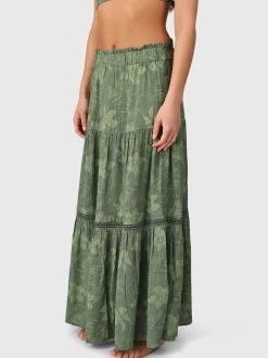 Romya-Leaf Dames Rok | Juniper