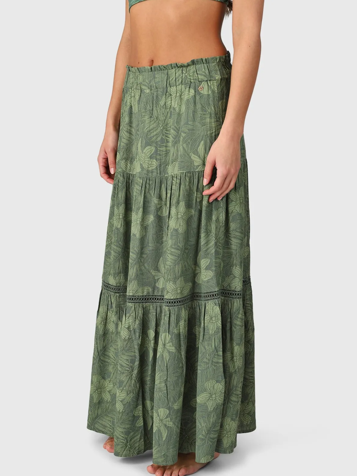 Romya-Leaf Dames Rok | Juniper