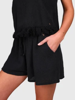 Royksia Dames Shorts | Zwart