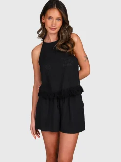 Royksia Dames Shorts | Zwart