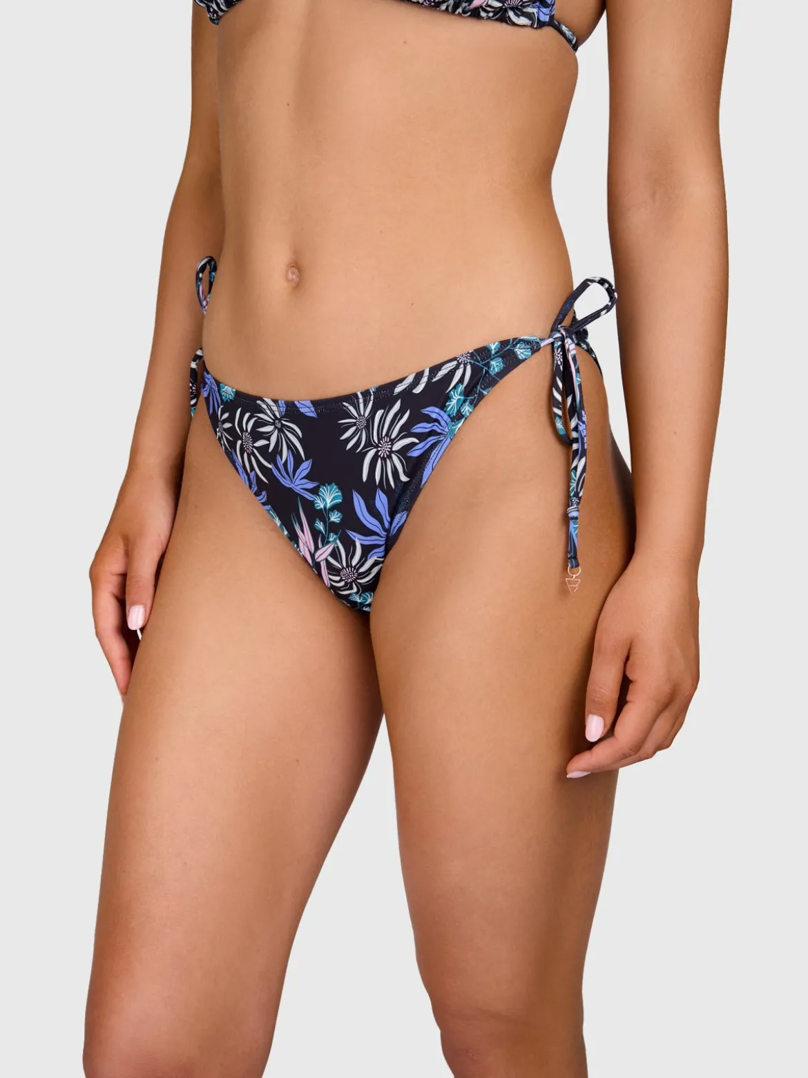 Salanina-Print Dames Bikini Broekje | Zwart