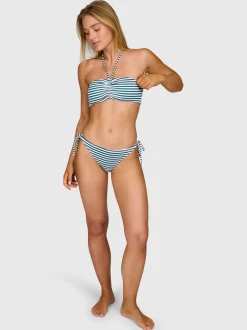 Salanina-Stripe Dames Bikini Bottom | Snow