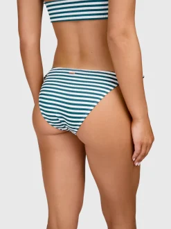 Salanina-Stripe Dames Bikini Bottom | Snow