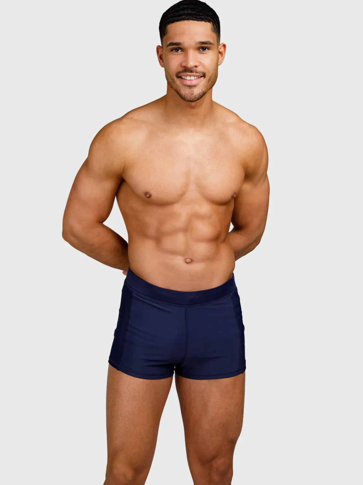 Samier-Logo Heren Zwembroek | Indigo Blue