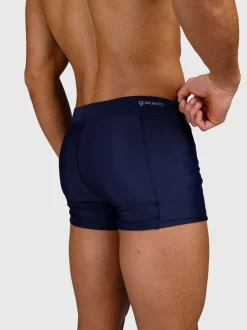 Samier-Logo Heren Zwembroek | Indigo Blue