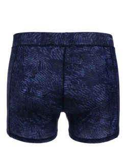 Samier-Print Heren Zwem Trunks | Indigo Blue