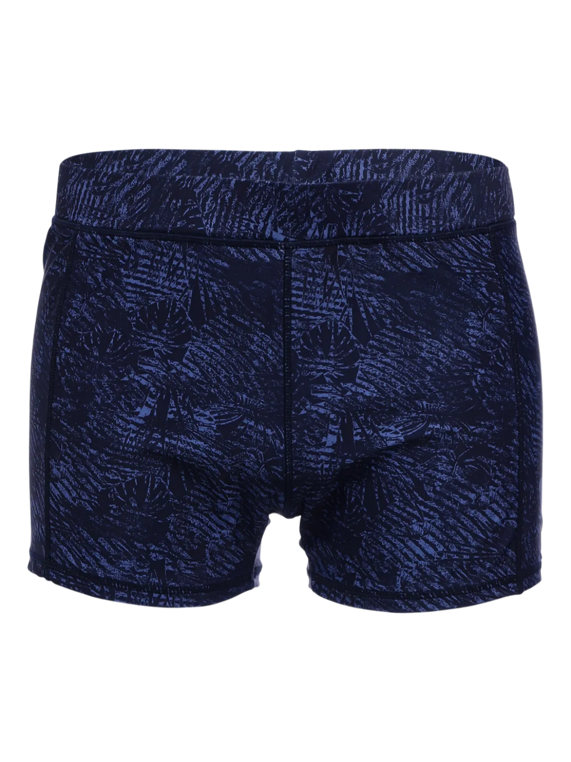 Samier-Print Heren Zwem Trunks | Indigo Blue