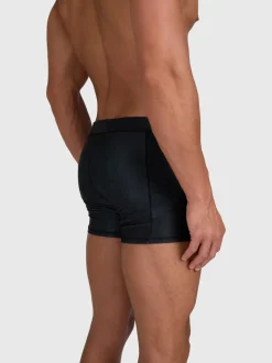 Samier-Print Heren Zwem Trunks | Zwart