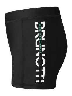 Samiery-Logo Boys Swim Trunks | Black