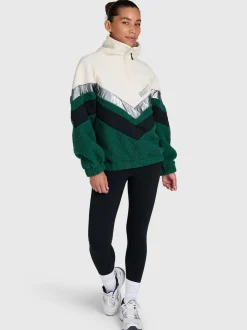 Sandrea Women Urban Fleece | Hunter Green