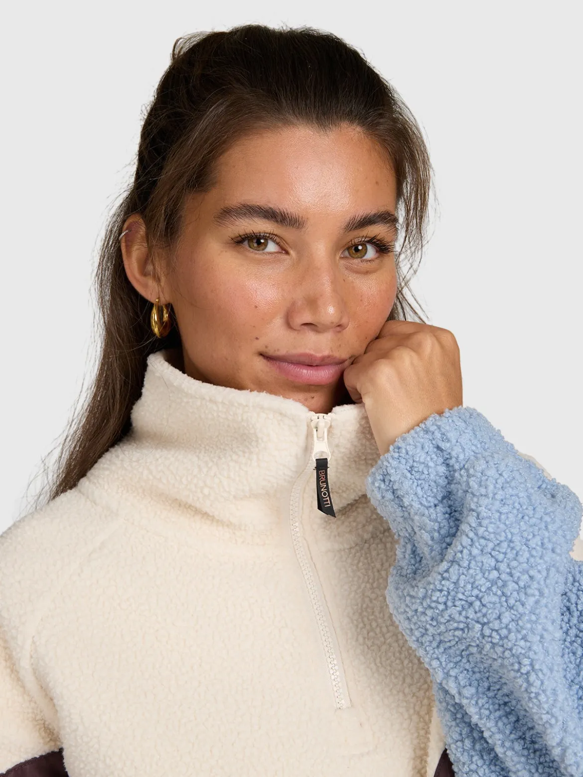 Sandrea Women Urban Fleece | Pale Blue