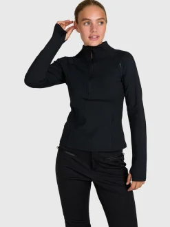 Sanna Women Snow Fleece | Black